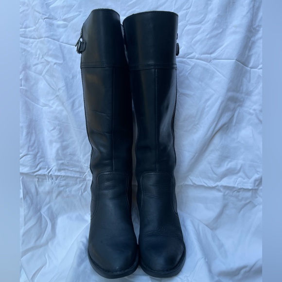 Born “Fannar” Black Knee-High Boots - Picture 1 of 5